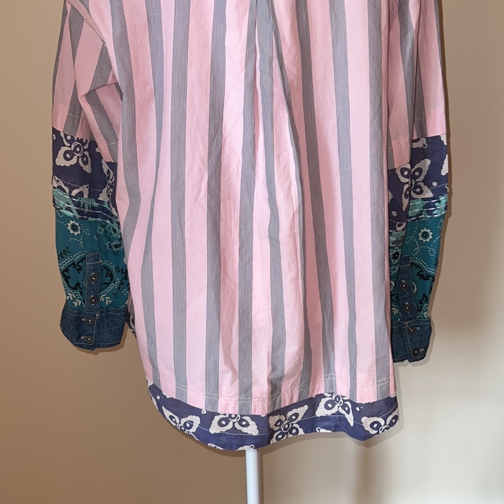 Free People Wild Dunes Stripe Shirt - Picture 10 of 16
